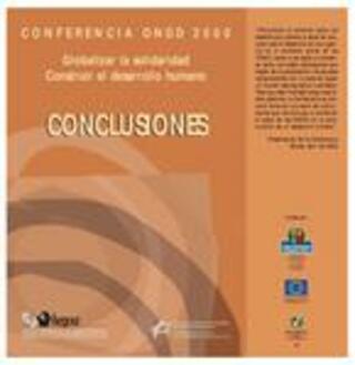 Portada Conferencia ongd 2000 : Globalizar la solidaridad, construir el desarrollo humano : Conclusiones