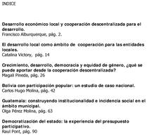 Desarrollar lo local para una globalización alternativa