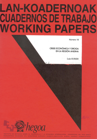 Portada Crisis económica y droga en la región andina