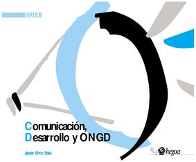 Comunicacion, desarrollo y ongd