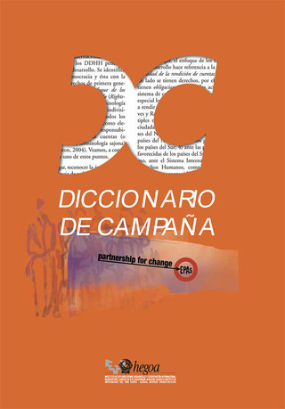 Portada Diccionario de campaña: Conceptos clave para el debate sobre los acuerdos de asociación económica entre la UE y los países ACP