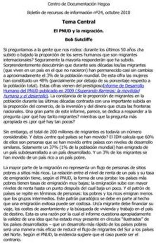 Portada El PNUD y la migración