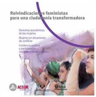 Portada Reivindicaciones feministas para una ciudadanía transformadora = Aldarrikapen feministak hiritartasun eraldatzaile baterako