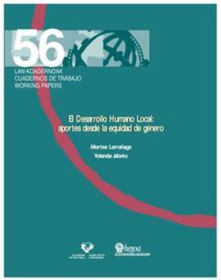 Portada El Desarrollo Humano Local: aportes desde la Equidad de Género = Tokiko Giza Garapena eta Genero Berdintasuna