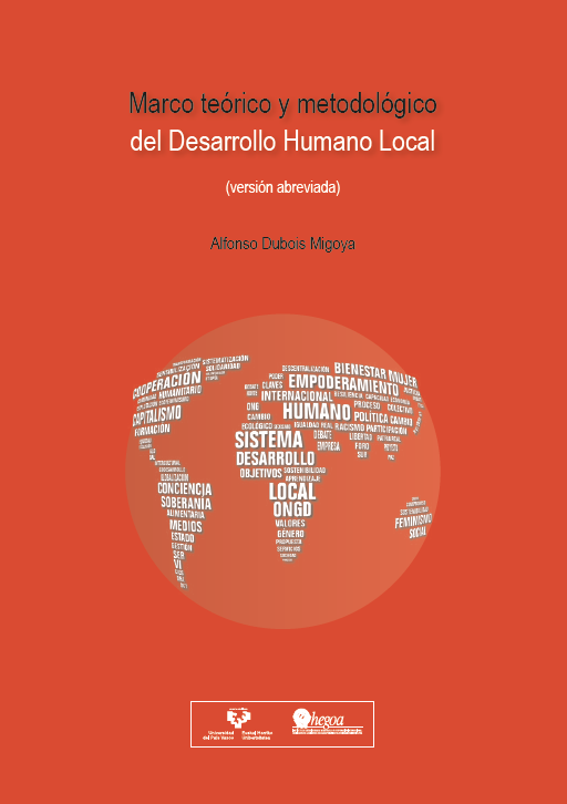 Portada Marco teórico y metodológico del Desarrollo Humano Local = Tokio Giza Garapenaren: Marko teoriko eta metodologikoa