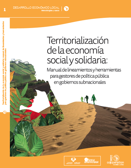 Portada Territorialización de la Economía Social y Solidaria: Manual de lineamientos y herramientas para gestores de política pública en gobiernos subnacionales