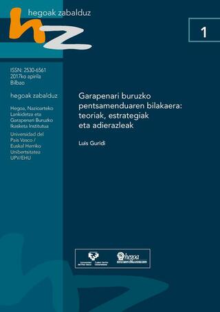 Portada Garapenari buruzko pentsamenduaren bilakaera: teoriak, estrategiak eta adierazleak