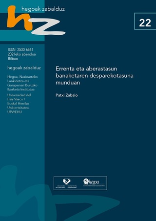 Portada Errenta eta aberastasun banaketaren desparekotasuna munduan