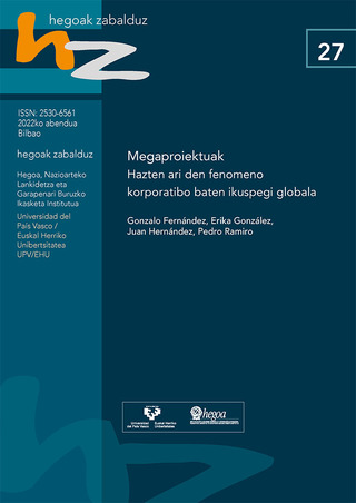 Portada Megaproiektuak. Hazten ari den fenomeno korporatibo baten ikuspegi globala