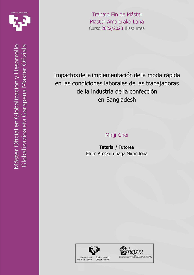 Impactos de la implementación de la moda rápida en las condiciones laborales de las trabajadoras de la industria de la confección en Bangladesh