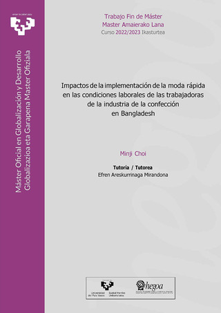 Portada Impactos de la implementación de la moda rápida en las condiciones laborales de las trabajadoras de la industria de la confección en Bangladesh