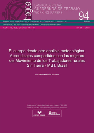 Portada El cuerpo desde otro análisis metodológico. Aprendizajes compartidos con las mujeres del Movimiento de los Trabajadores rurales Sin Tierra - MST. Brasil