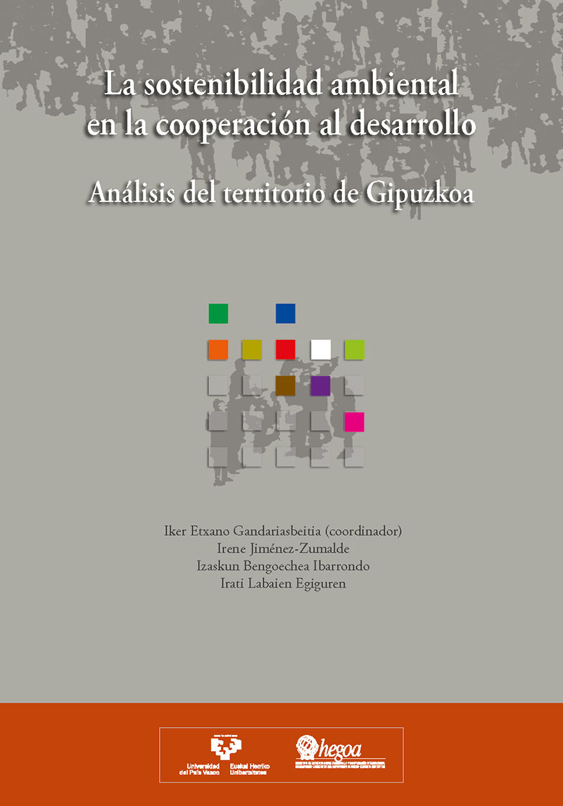 Portada La sostenibilidad ambiental en la cooperación al desarrollo. Análisis del territorio de Gipuzkoa