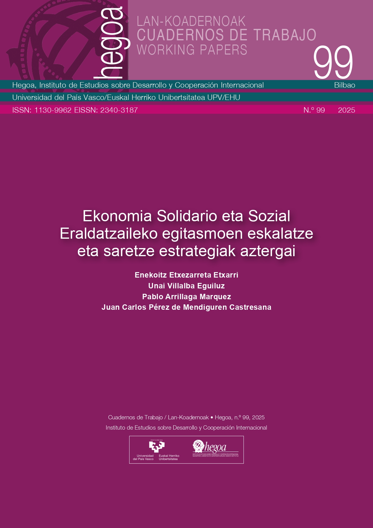 Ekonomia Solidario eta Sozial Eraldatzaileko egitasmoen eskalatze eta saretze estrategiak aztergai