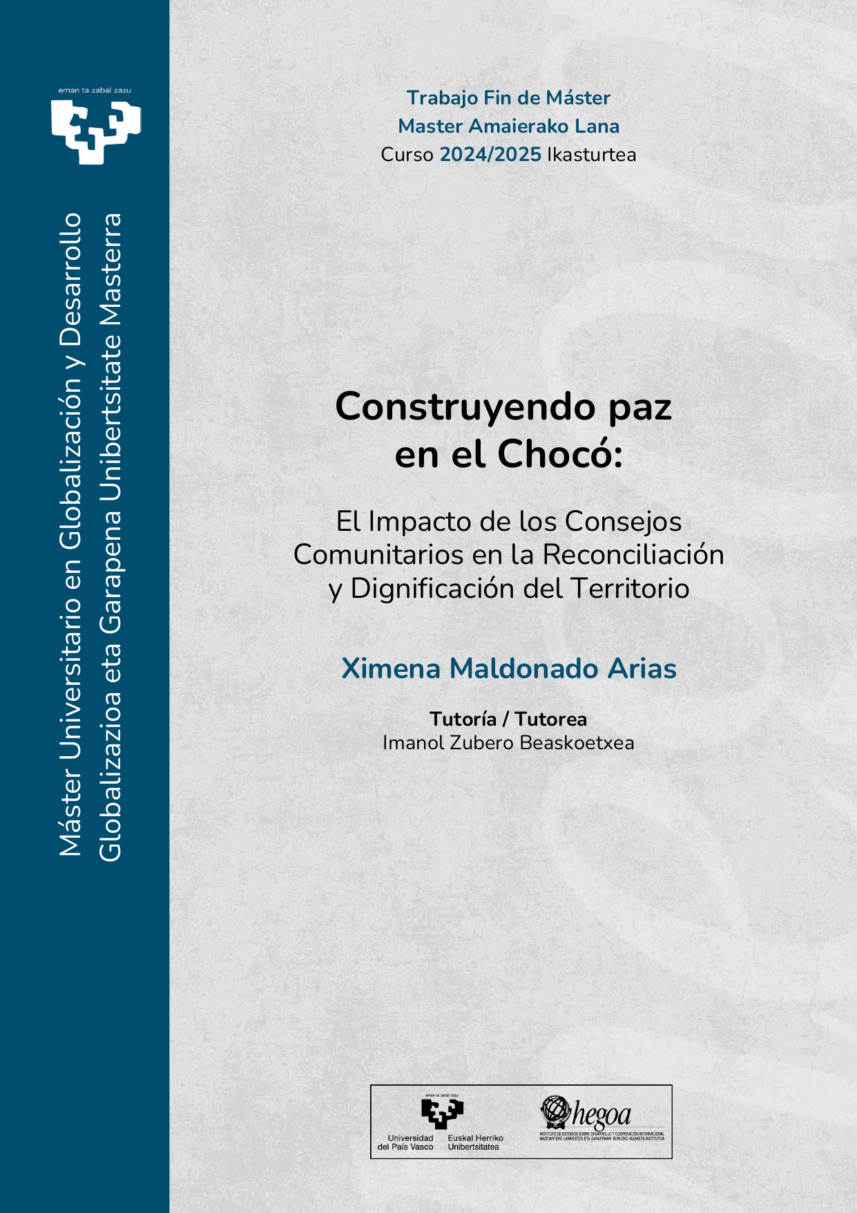 Construyendo paz en el Chocó: El impacto de los Consejos Comunitarios en la Reconciliación y la Dignificación del Territorio