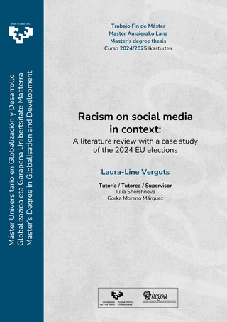 Portada Racism on social media in context: A literature review with a case study of the 2024 EU elections