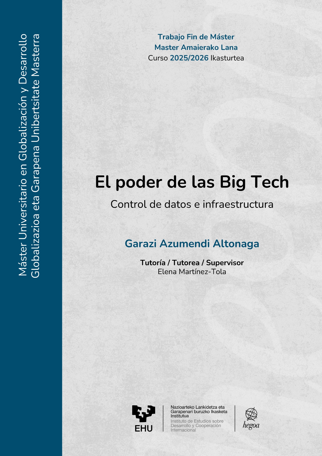 El poder de las Big Tech: control de datos e infraestructura